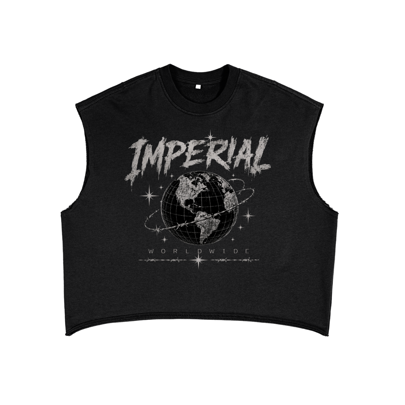 "ROYAL" Boxy Muscle Tee